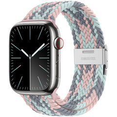Comfortable nylon woven strap shown with adjustable buckle