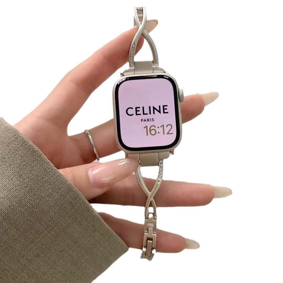 Elegant Apple Watch Band with pin buckle