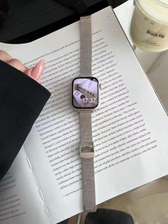 Fashionable Starlight Colour Metal Band displayed on table