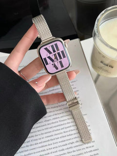 Elegant Apple Watch Band with pin buckle
