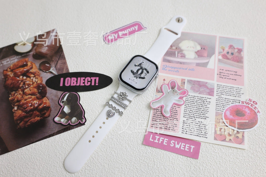 Elegant design of silicone iWatch Band