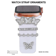 Silver Decorative Ring for Apple Watch