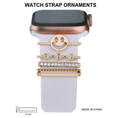 Silicone Apple Watch strap in classic black design 2