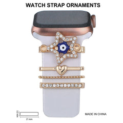 Silicone strap with decorative rhinestones 3