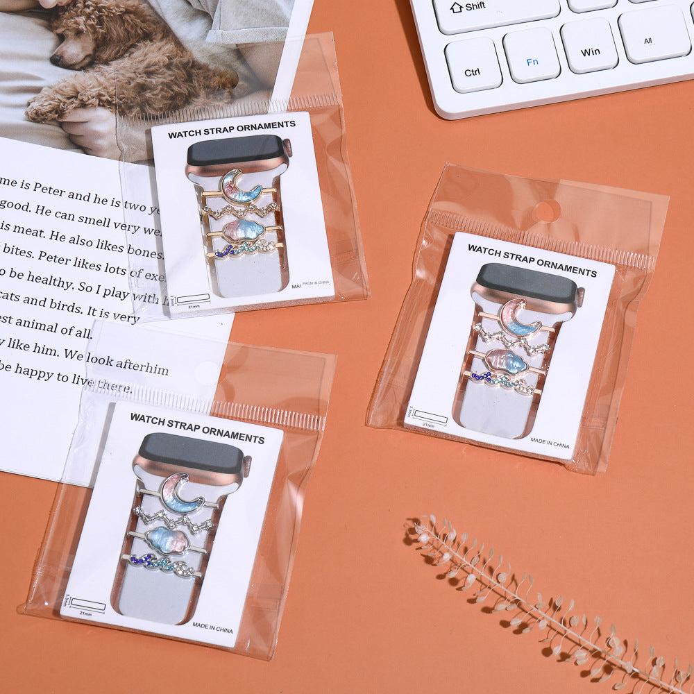 Lifestyle image of smart watch band in use