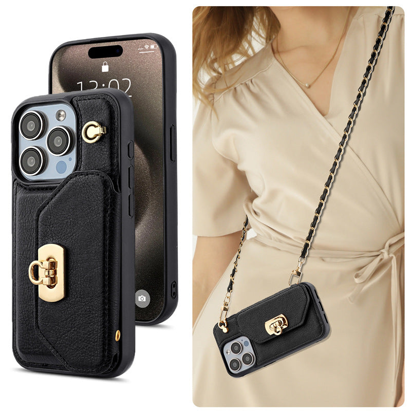 High-quality leather mobile case - Image 5