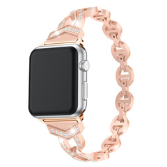 Luxurious Rhinestone Apple Watch Band in Silver