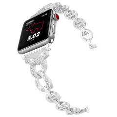 Luxurious Rhinestone Apple Watch Band in Black