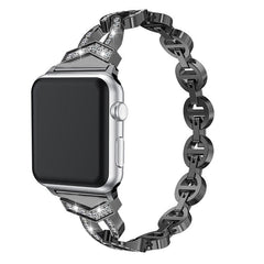 Luxurious Rhinestone Apple Watch Band showcasing detail