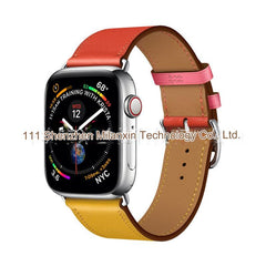 Durable leather watch strap for active lifestyle