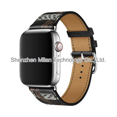 Durable leather watch strap for active lifestyle
