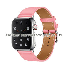 Durable leather watch strap for active lifestyle