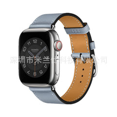 Durable leather watch strap for active lifestyle
