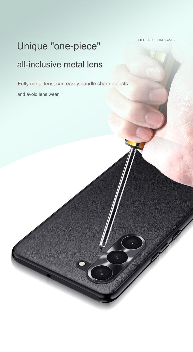Modern style of premium leather mobile case