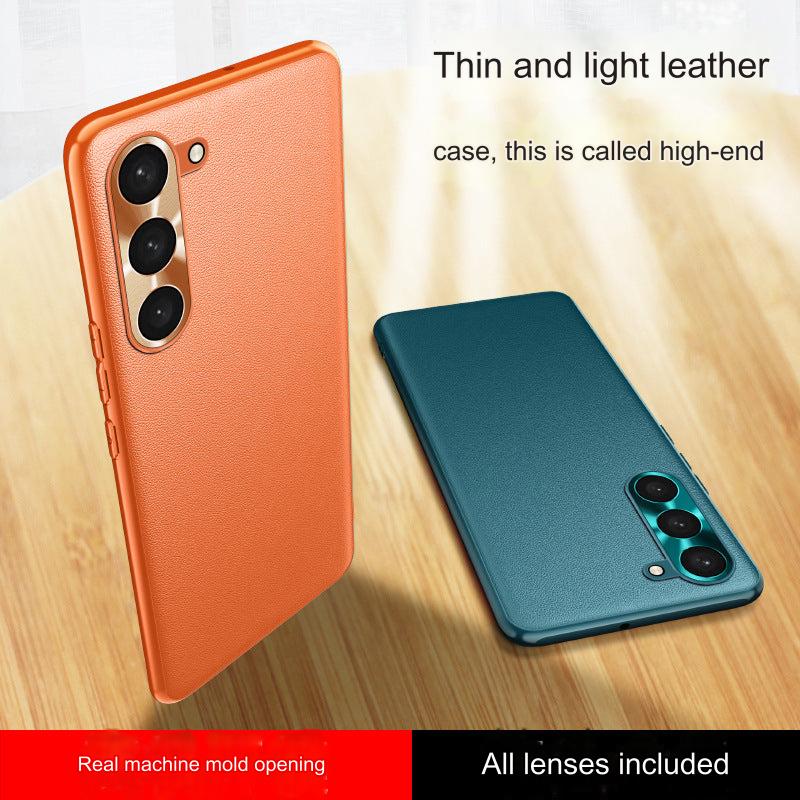 Samsung Galaxy S24 case in Dawn Orange showcasing its design