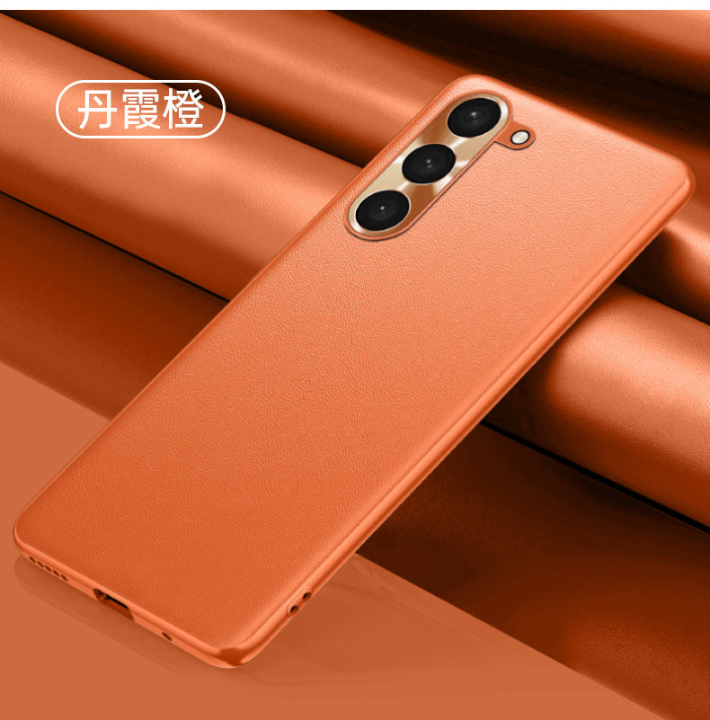 Durable TPU core of premium leather Samsung Galaxy case