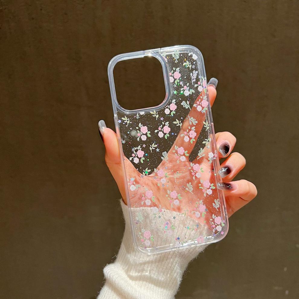 Stunning butterfly floral design iPhone case