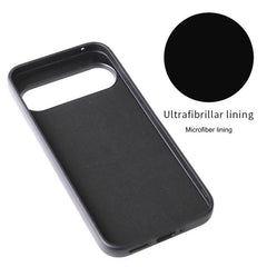 Textured crocodile print leather phone case
