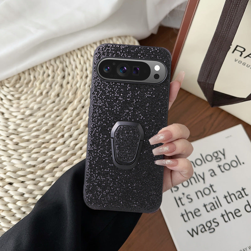 Stylish magnetic leather phone case for Google Pixel 6
