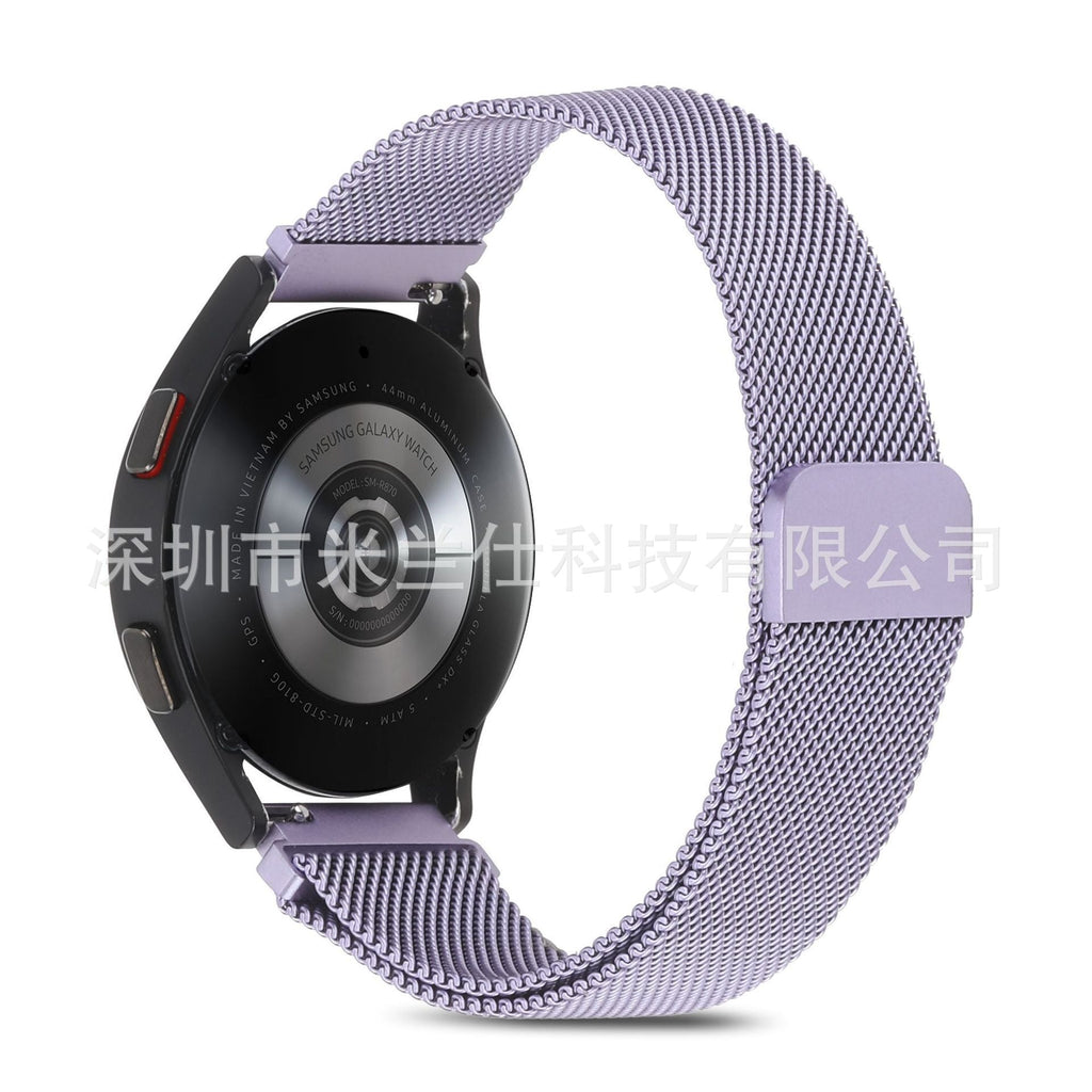 Different colour options for Milanese loop bands