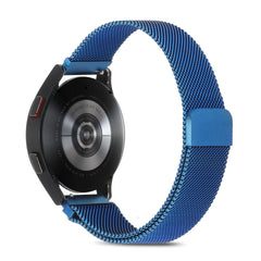 Black metal Milanese loop smartwatch band