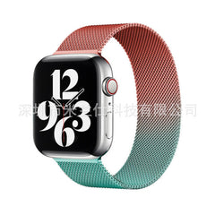 Stylish Milanese loop band in silver for Apple Watch