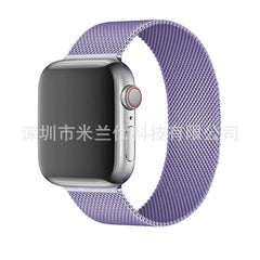 Premium Milanese loop band in black for Apple Watch