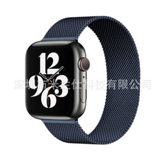 Stylish Milanese loop band in silver for Apple Watch