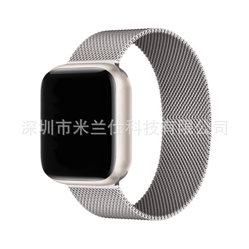 Vintage gold Milanese loop band for Apple Watch