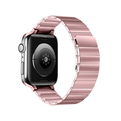 Close-up of Adjustable Magnetic Closure for Apple Watch Band