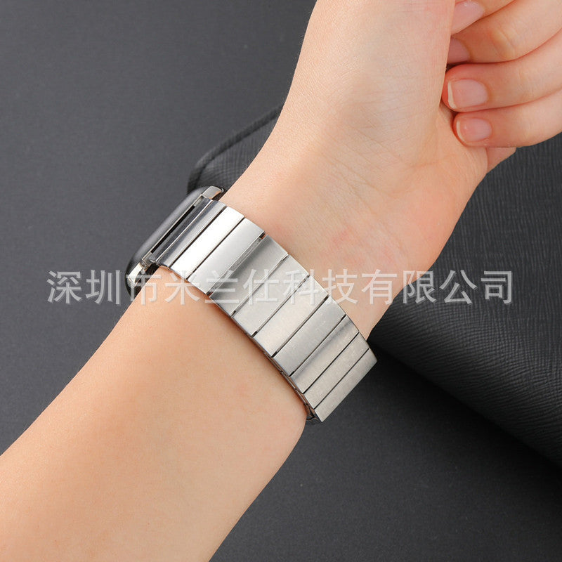 Stainless Steel Apple Watch Band in Rose Gold