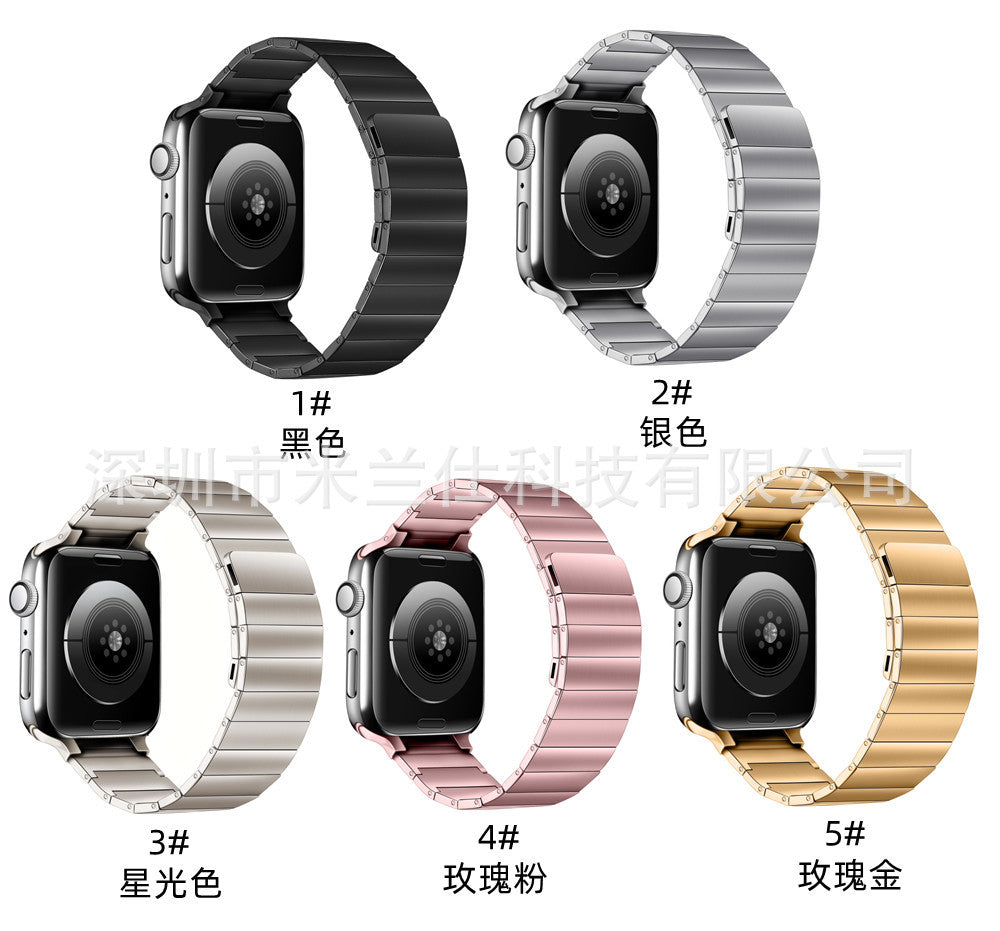 Lifestyle Shot - Apple Watch Band with Casual Outfit