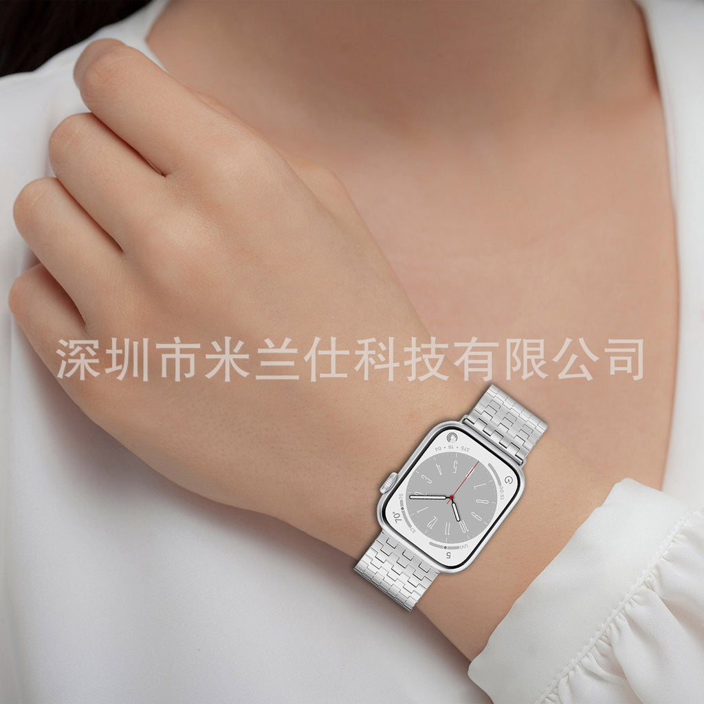 Premium Metal Loop Band for Apple Watch in black