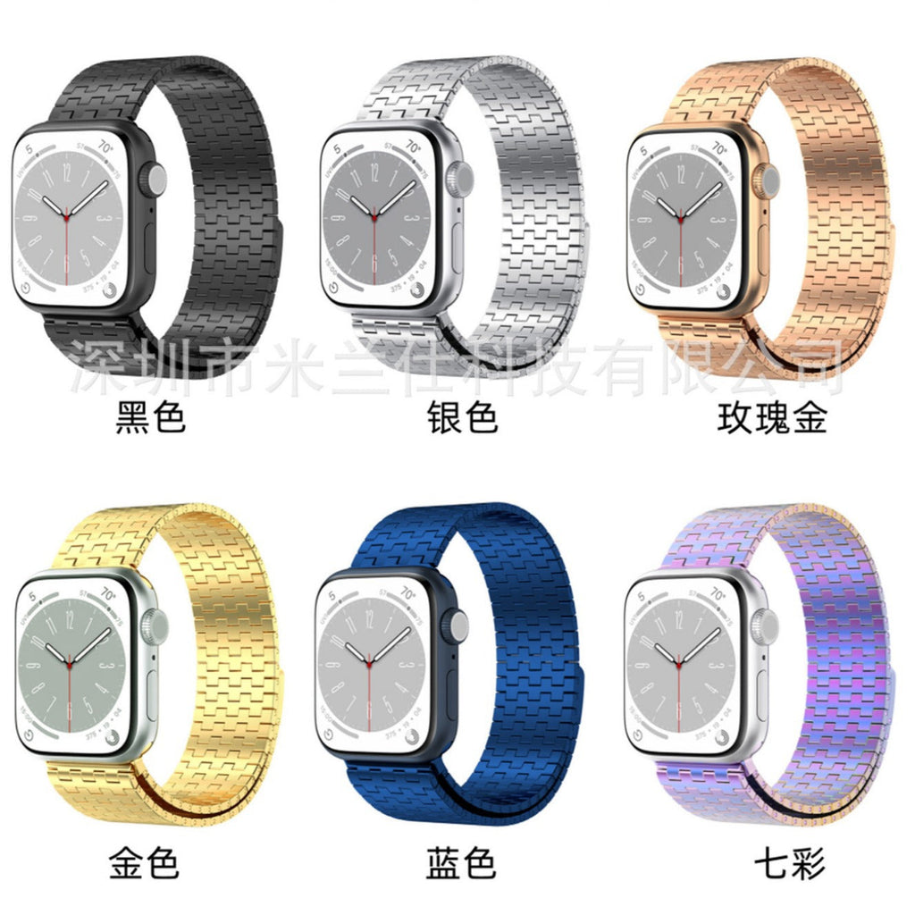 Premium Metal Loop Band for Apple Watch in silver