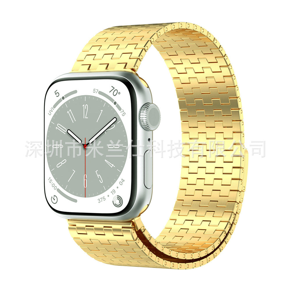 Premium Metal Loop Band for Apple Watch in rainbow