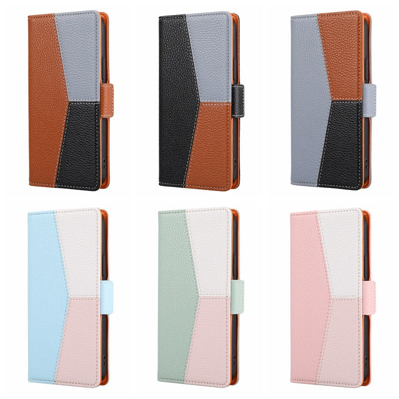 Card slots feature in the PU leather wallet case