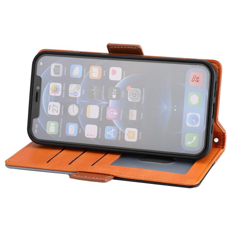Multi-colour wallet case for smartphones
