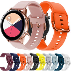 Premium Silicone Sport Band for Samsung Galaxy Watch in orange