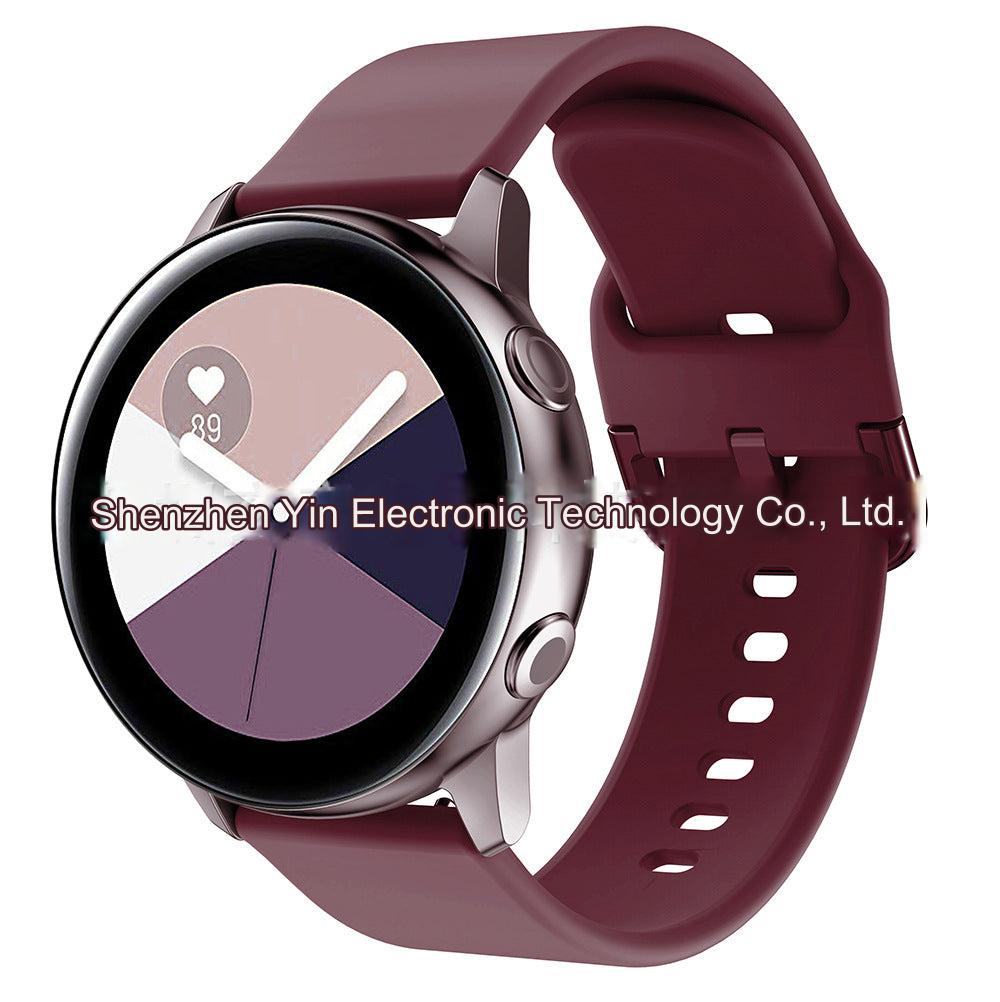 Premium Silicone Sport Band for Samsung Galaxy Watch in yellow