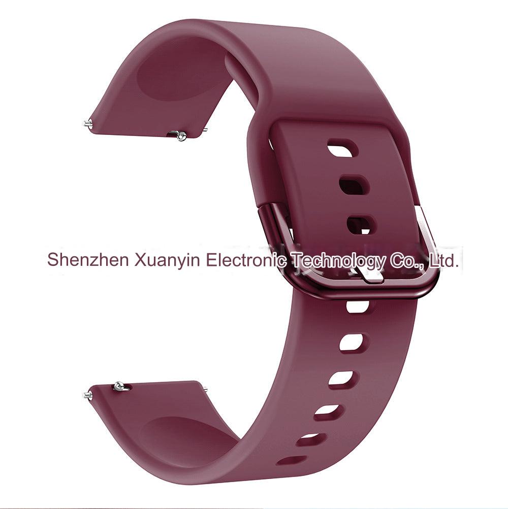 Premium Silicone Sport Band for Samsung Galaxy Watch in deep green