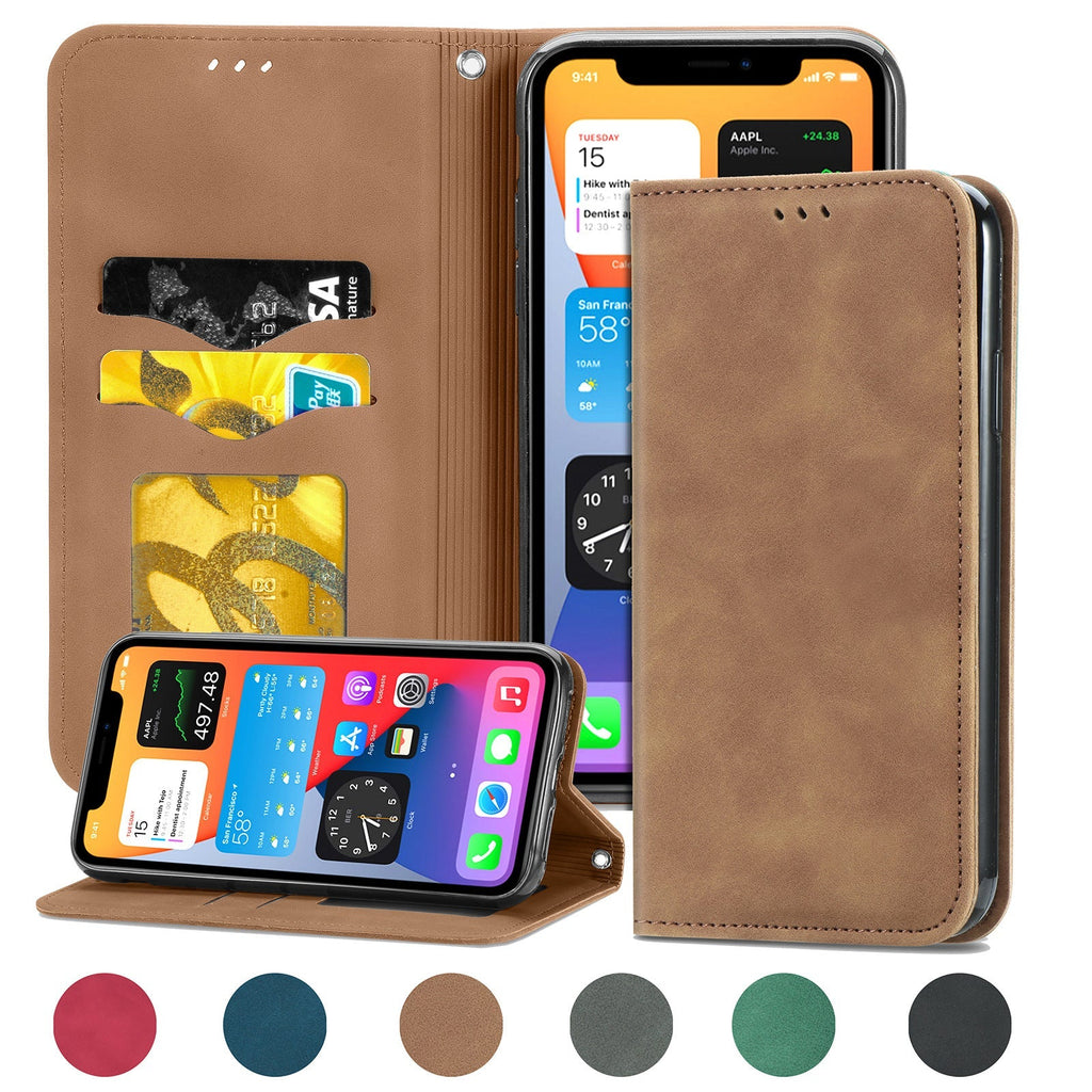 Premium magnetic flip case for iPhone 16