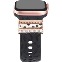 Different colour options available for silicone Apple Watch bands