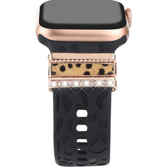Detailed view of the packaging of the watch band