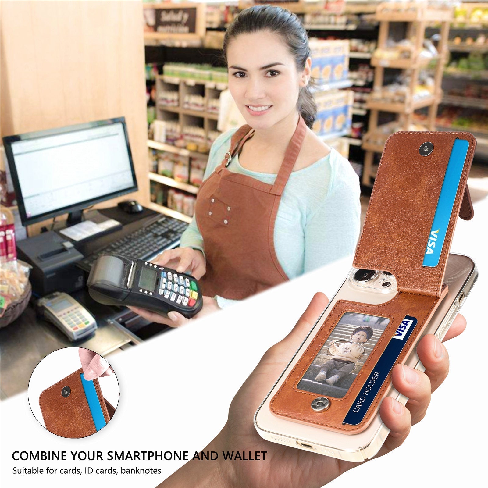 Universal Card Holder Phone Pouch - Image 9