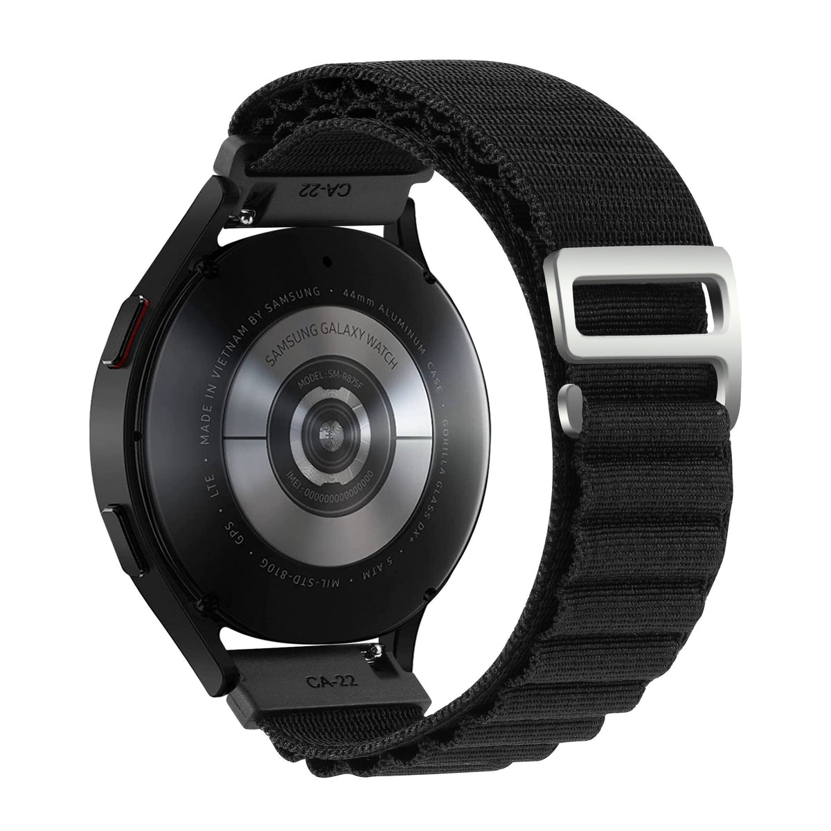 Lightweight nylon sport band for smartwatch