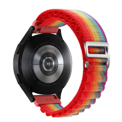 Lifestyle image of wearing a nylon sport band