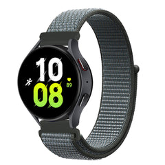 Nylon sport watch band in midnight blue