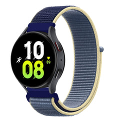 Nylon sport watch band in bright pink