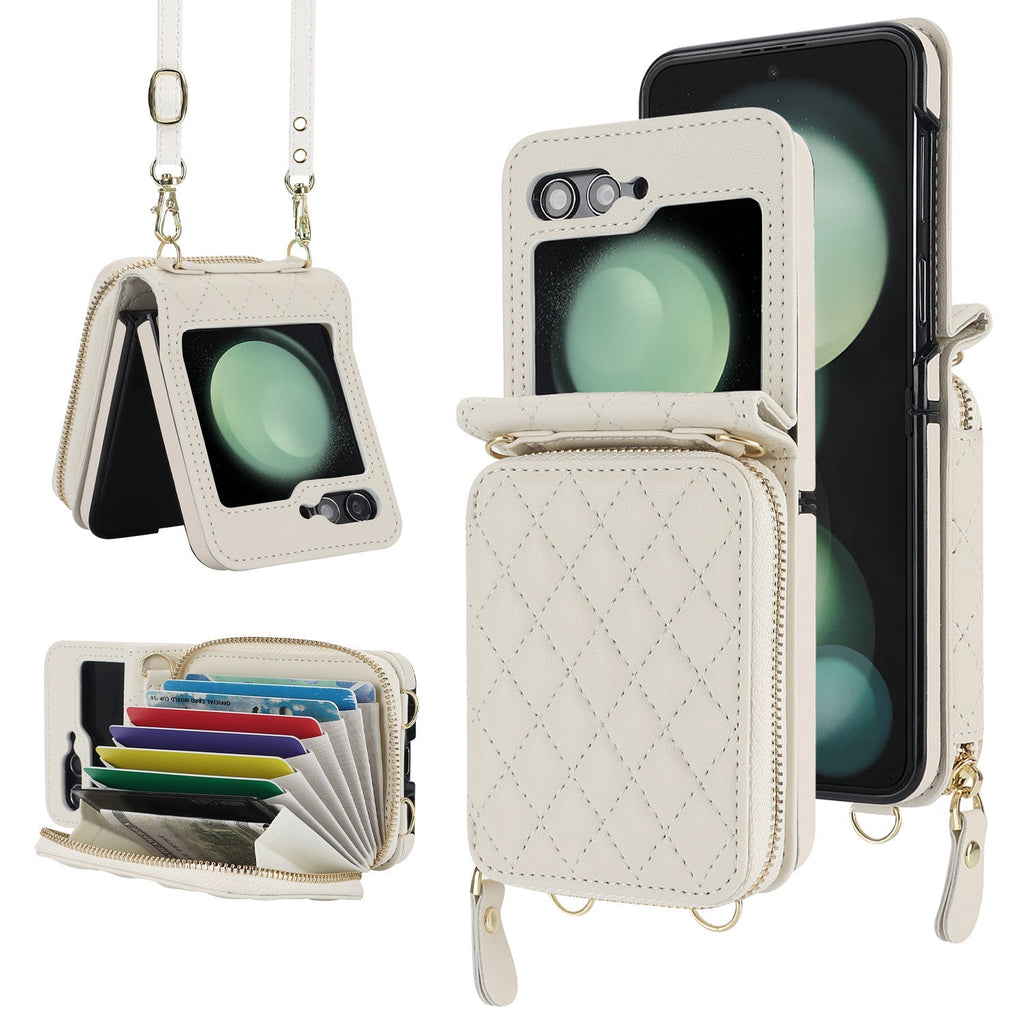 Samsung Z Flip case with durable PU TPU material