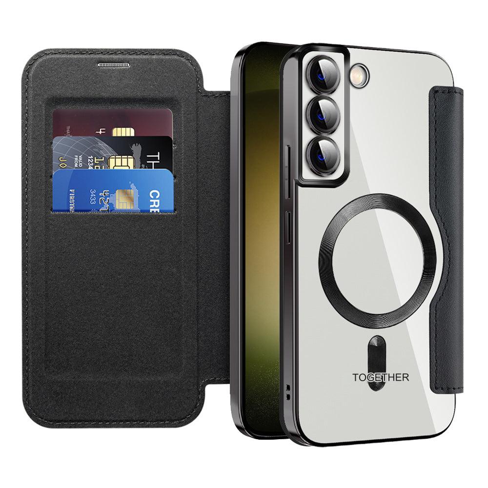 Magnetic closure of Samsung Galaxy S24 Ultra case